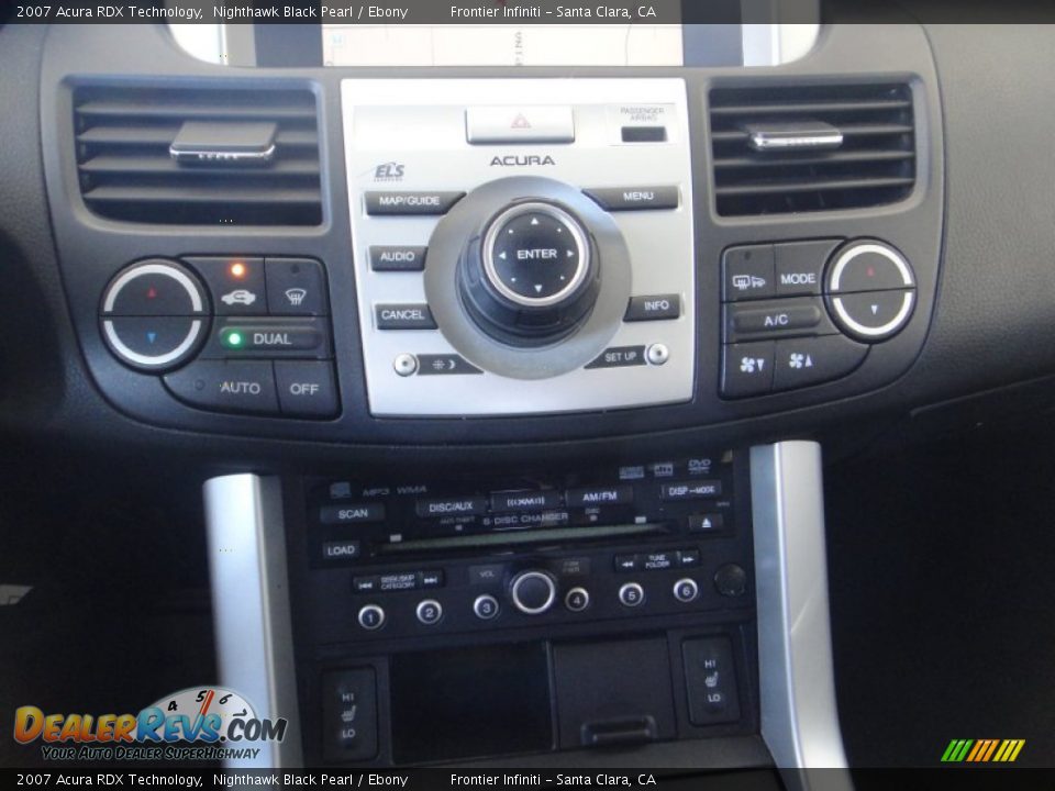 2007 Acura RDX Technology Nighthawk Black Pearl / Ebony Photo #12