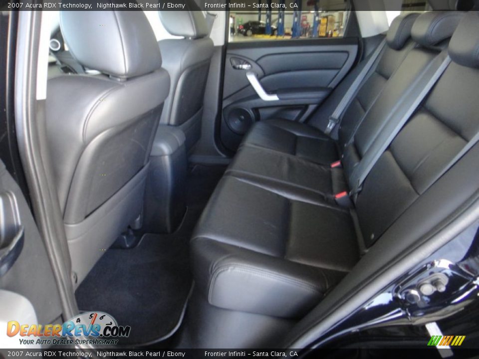 2007 Acura RDX Technology Nighthawk Black Pearl / Ebony Photo #18