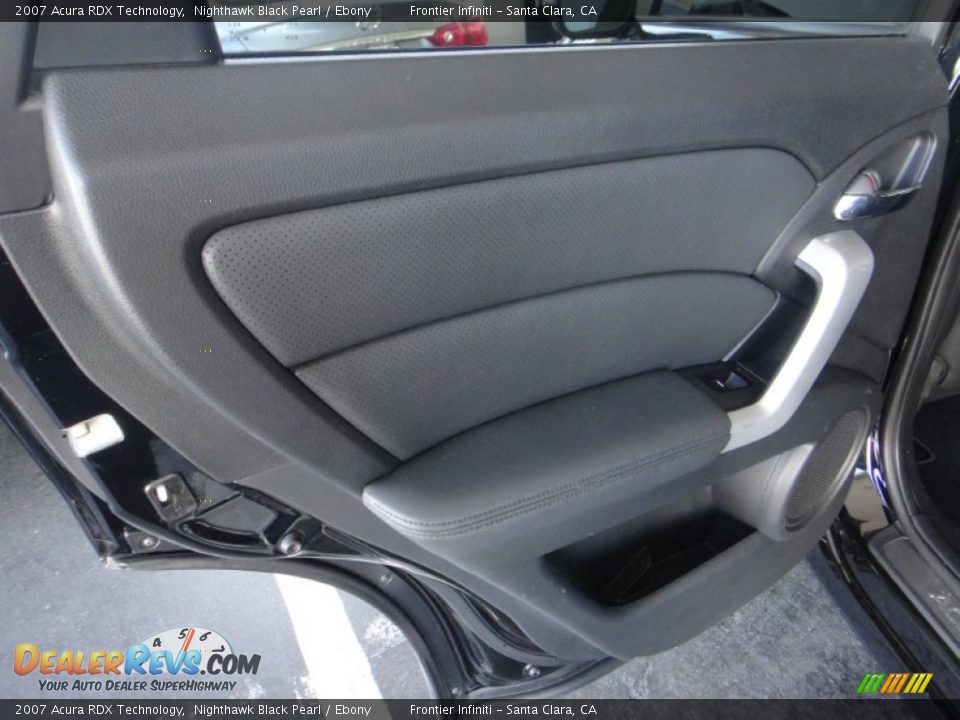 2007 Acura RDX Technology Nighthawk Black Pearl / Ebony Photo #19