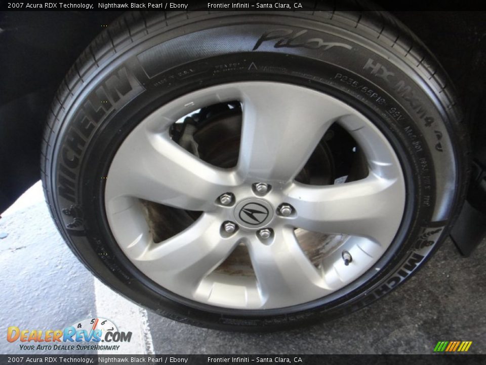 2007 Acura RDX Technology Nighthawk Black Pearl / Ebony Photo #22