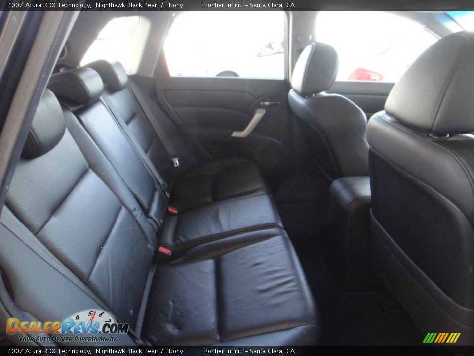 2007 Acura RDX Technology Nighthawk Black Pearl / Ebony Photo #23