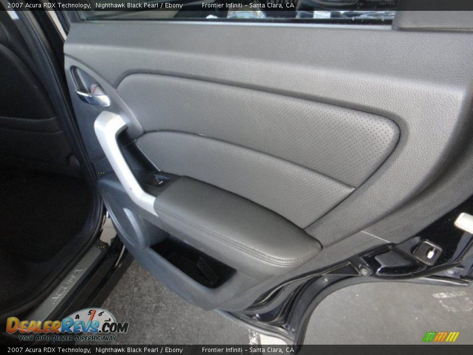 2007 Acura RDX Technology Nighthawk Black Pearl / Ebony Photo #24