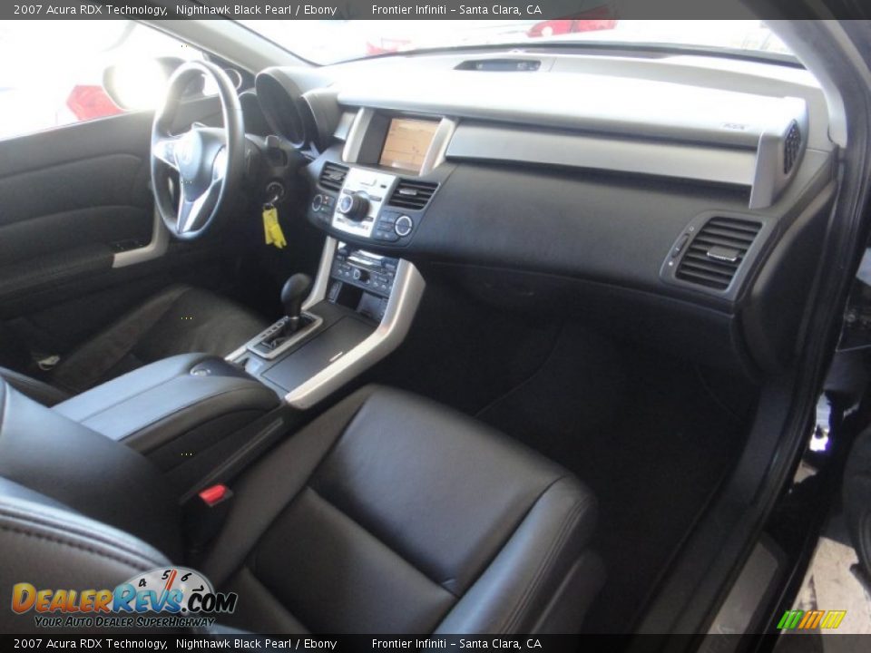 2007 Acura RDX Technology Nighthawk Black Pearl / Ebony Photo #25