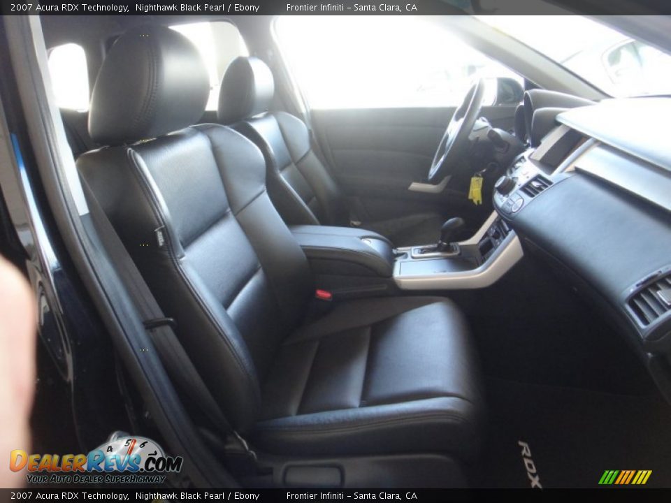 2007 Acura RDX Technology Nighthawk Black Pearl / Ebony Photo #26
