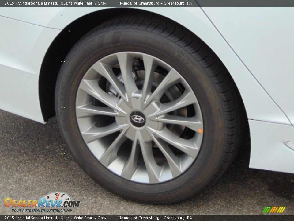 2015 Hyundai Sonata Limited Wheel Photo #3