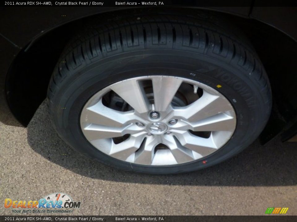 2011 Acura RDX SH-AWD Crystal Black Pearl / Ebony Photo #8
