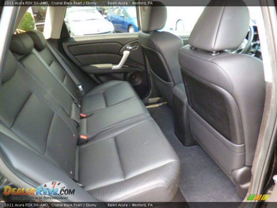 2011 Acura RDX SH-AWD Crystal Black Pearl / Ebony Photo #11