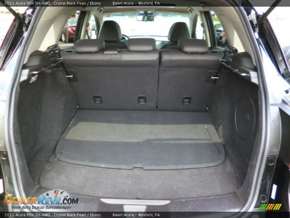 2011 Acura RDX SH-AWD Crystal Black Pearl / Ebony Photo #12