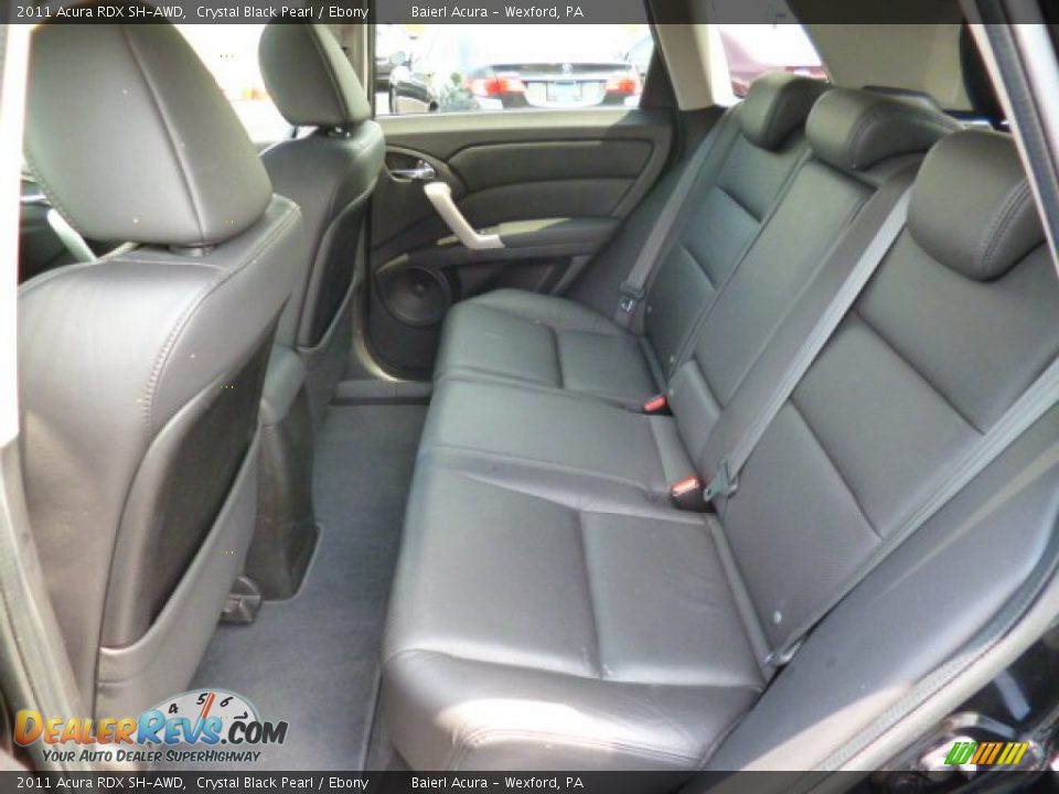 2011 Acura RDX SH-AWD Crystal Black Pearl / Ebony Photo #13