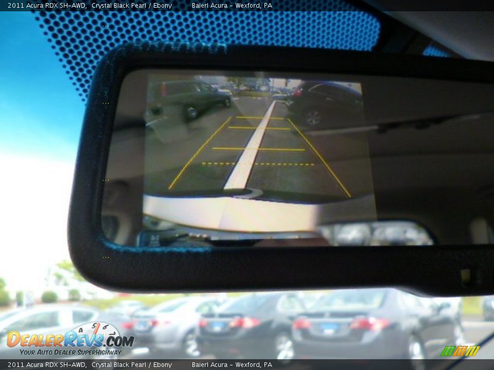 2011 Acura RDX SH-AWD Crystal Black Pearl / Ebony Photo #18
