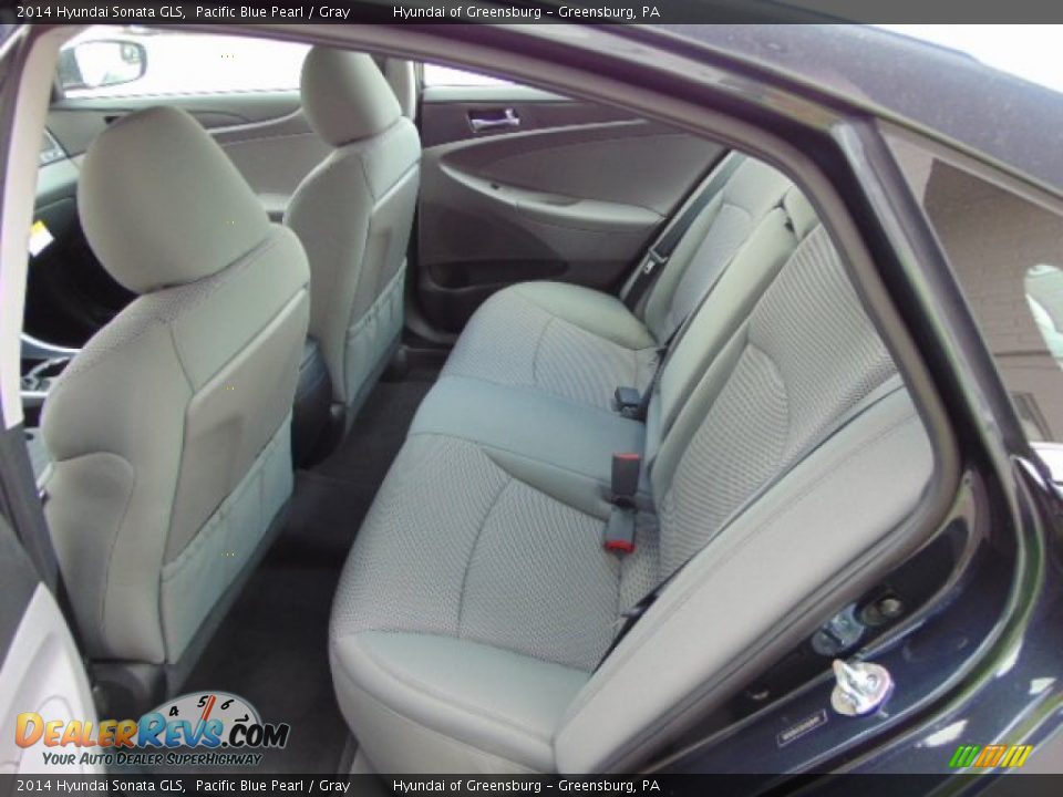 2014 Hyundai Sonata GLS Pacific Blue Pearl / Gray Photo #13