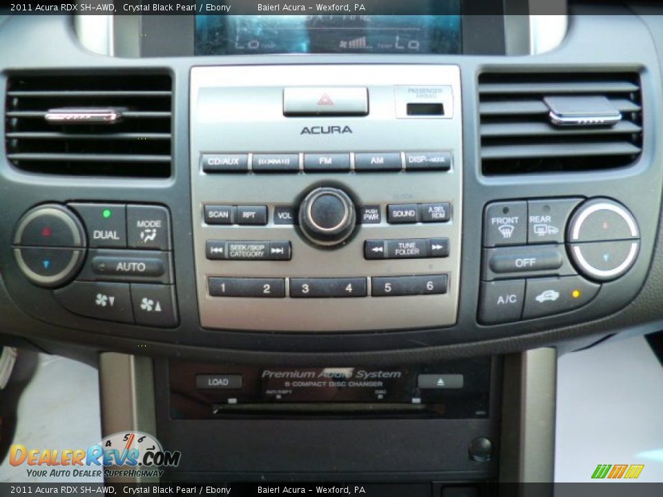 2011 Acura RDX SH-AWD Crystal Black Pearl / Ebony Photo #19