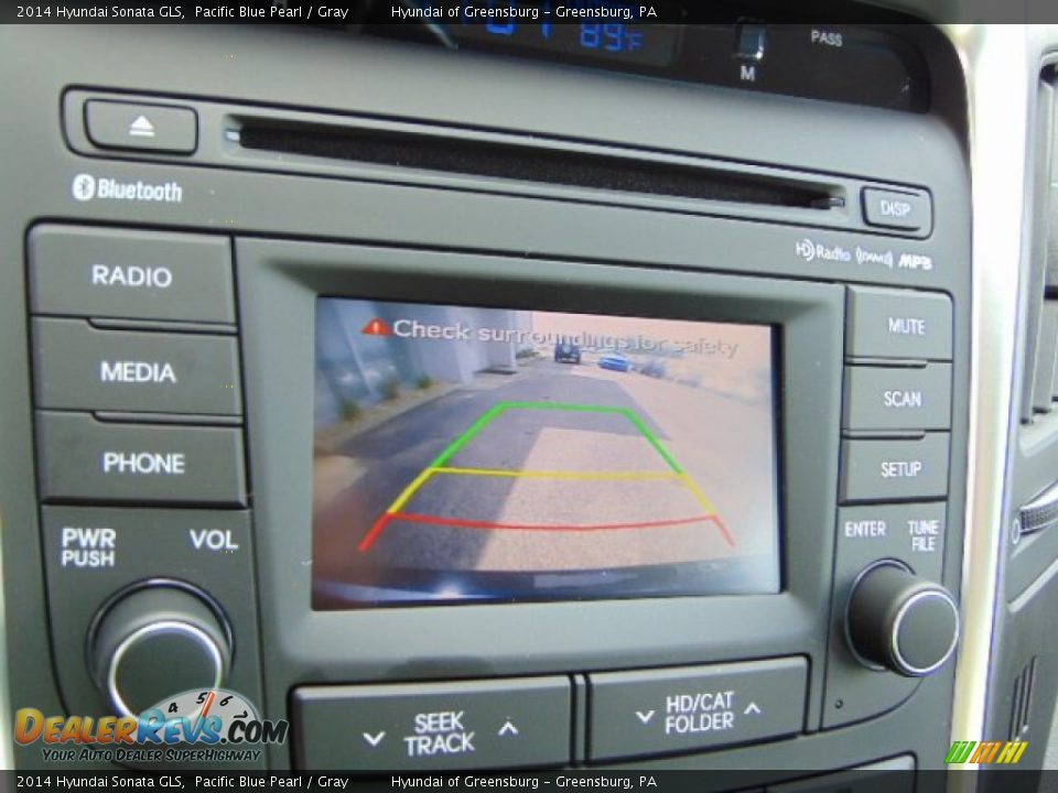 2014 Hyundai Sonata GLS Pacific Blue Pearl / Gray Photo #15