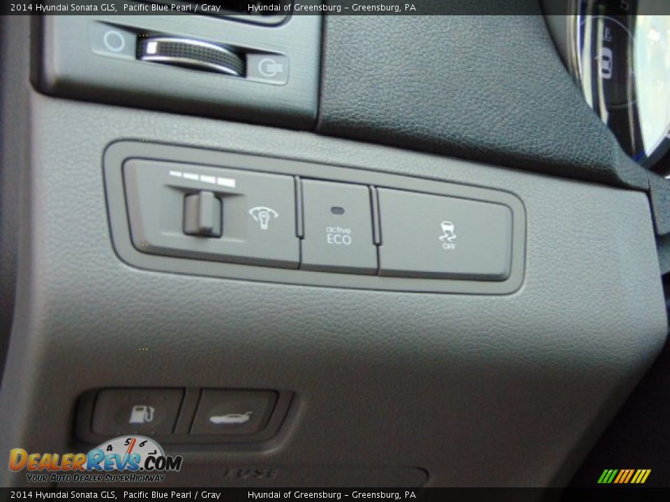 2014 Hyundai Sonata GLS Pacific Blue Pearl / Gray Photo #17