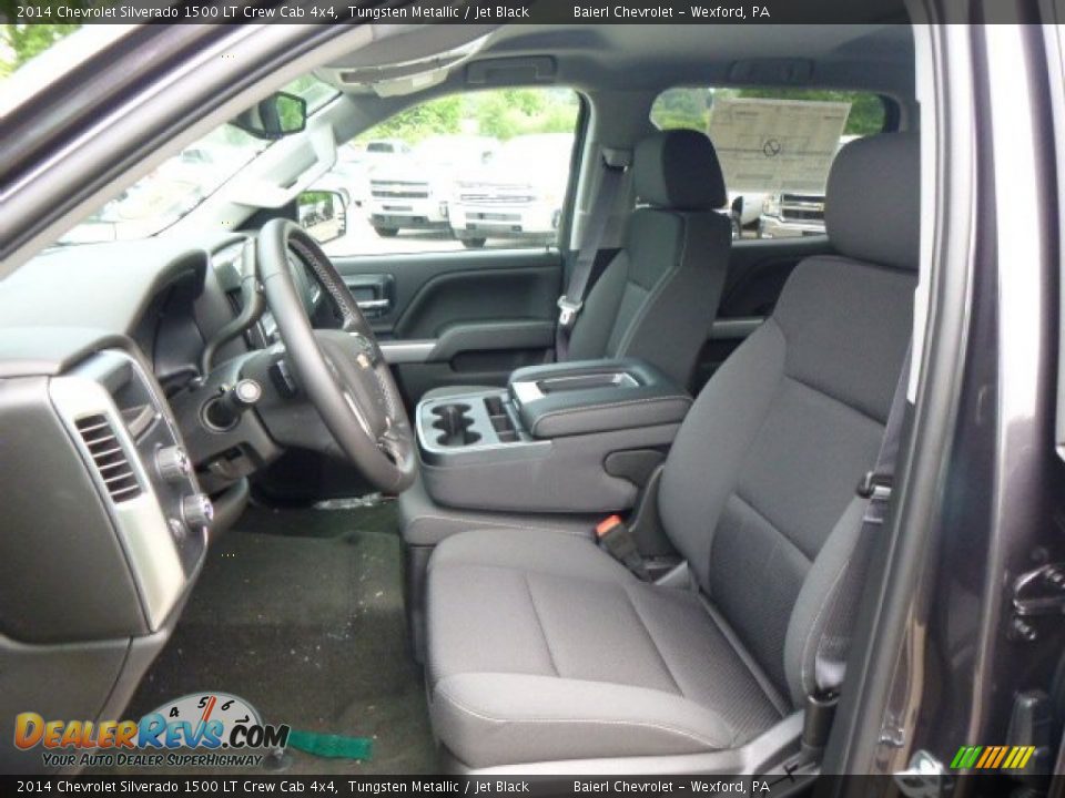 Front Seat of 2014 Chevrolet Silverado 1500 LT Crew Cab 4x4 Photo #10