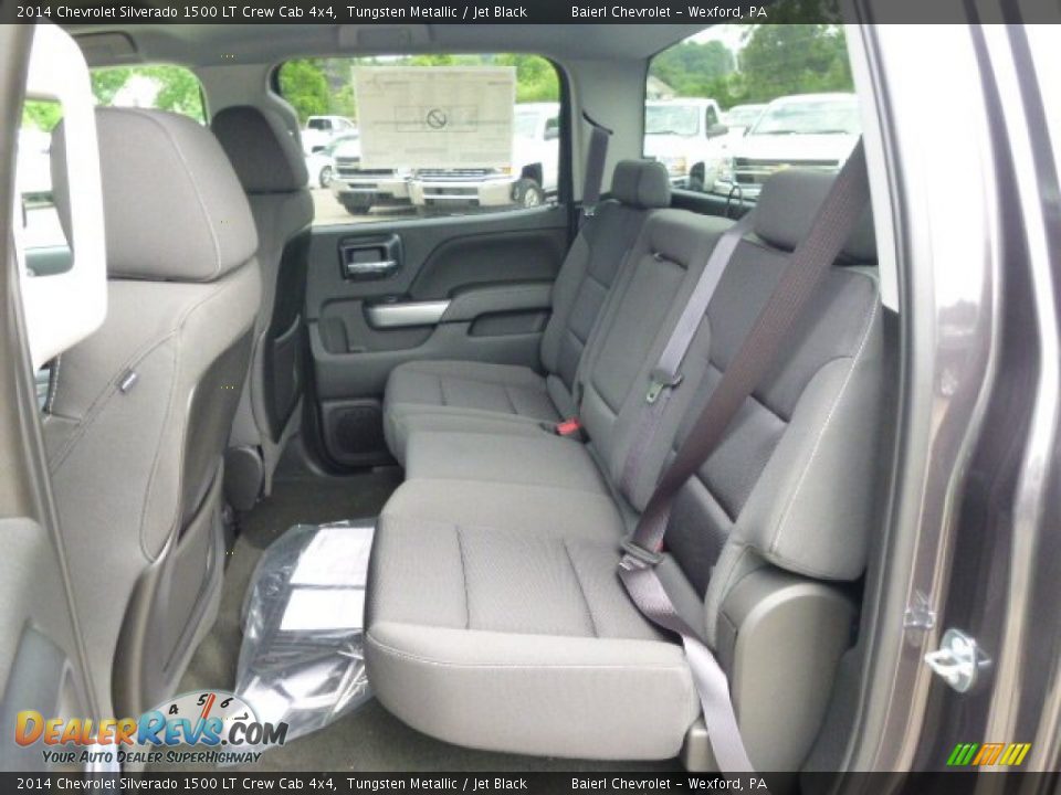 Rear Seat of 2014 Chevrolet Silverado 1500 LT Crew Cab 4x4 Photo #11