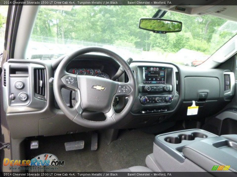 Dashboard of 2014 Chevrolet Silverado 1500 LT Crew Cab 4x4 Photo #12
