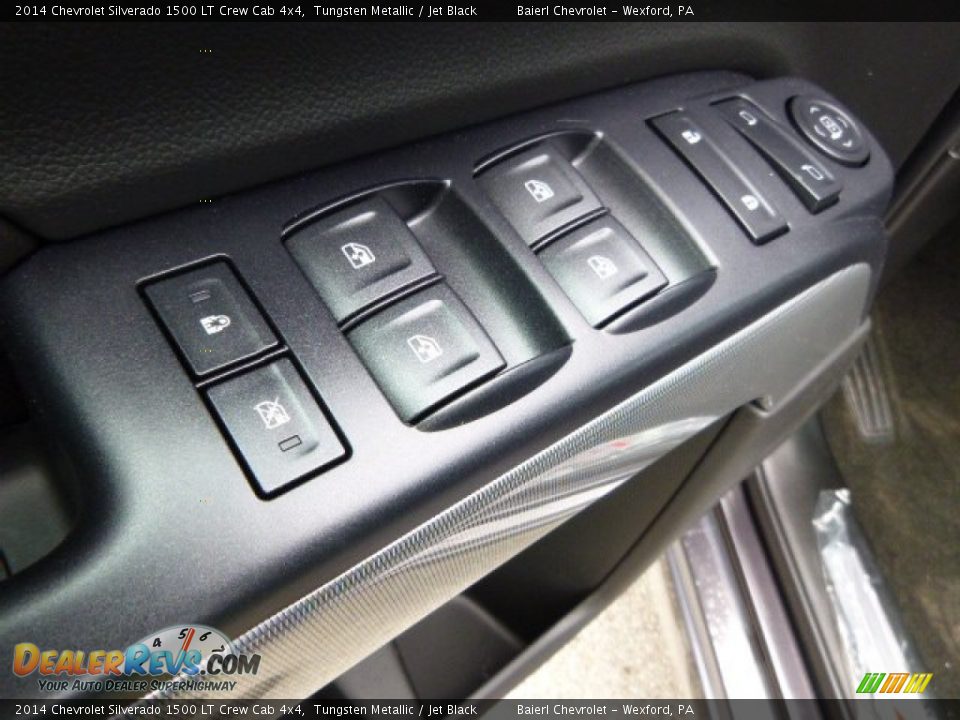 2014 Chevrolet Silverado 1500 LT Crew Cab 4x4 Tungsten Metallic / Jet Black Photo #13