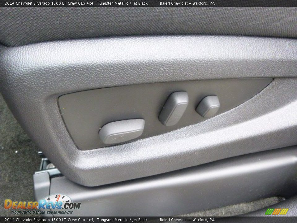 2014 Chevrolet Silverado 1500 LT Crew Cab 4x4 Tungsten Metallic / Jet Black Photo #14