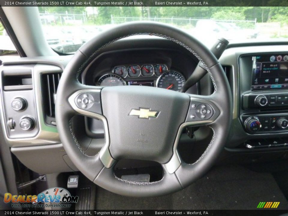 2014 Chevrolet Silverado 1500 LT Crew Cab 4x4 Steering Wheel Photo #18