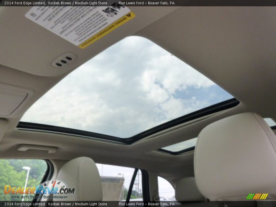 Sunroof of 2014 Ford Edge Limited Photo #13