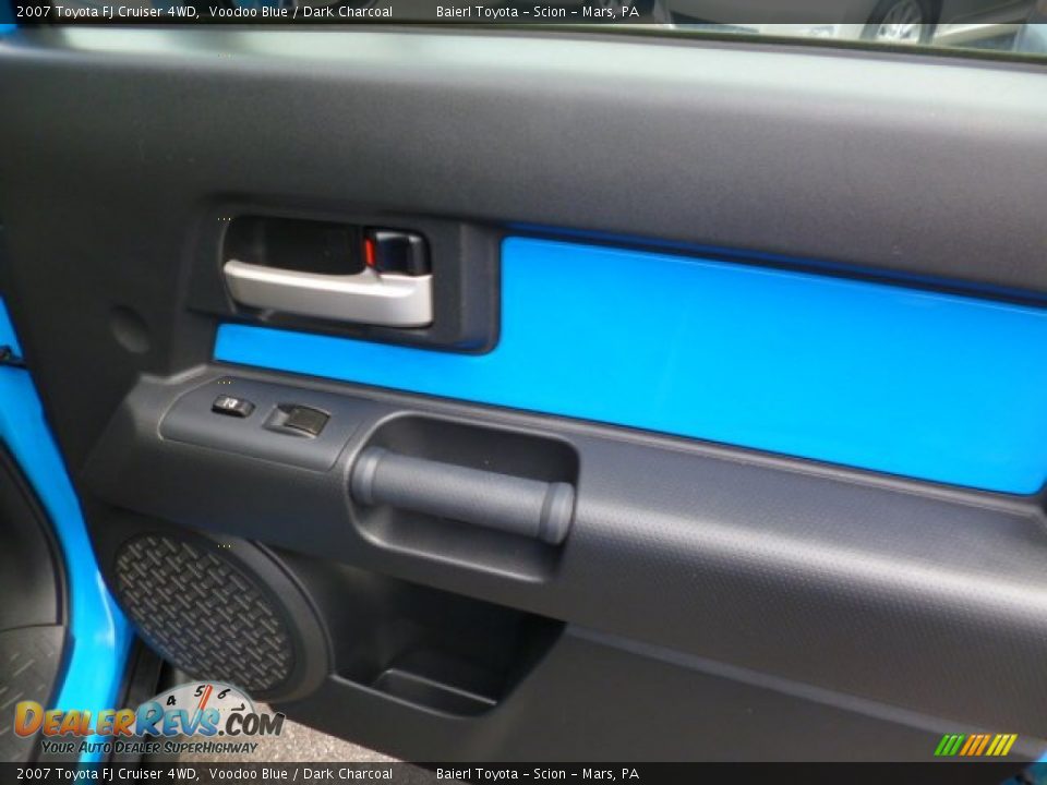 2007 Toyota FJ Cruiser 4WD Voodoo Blue / Dark Charcoal Photo #10