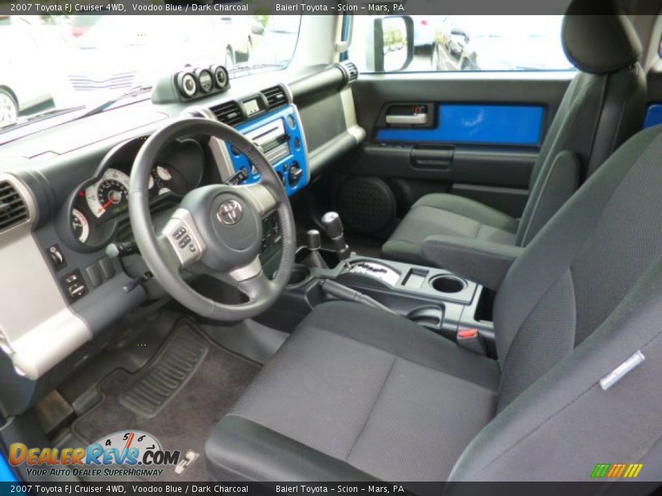 2007 Toyota FJ Cruiser 4WD Voodoo Blue / Dark Charcoal Photo #16