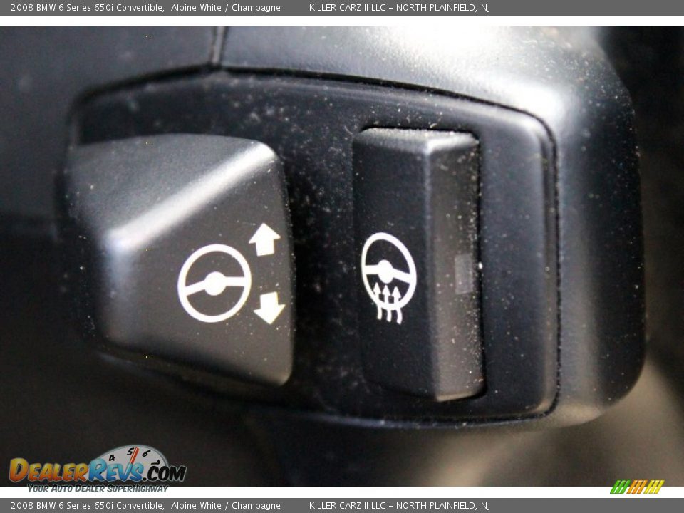 2008 BMW 6 Series 650i Convertible Alpine White / Champagne Photo #24
