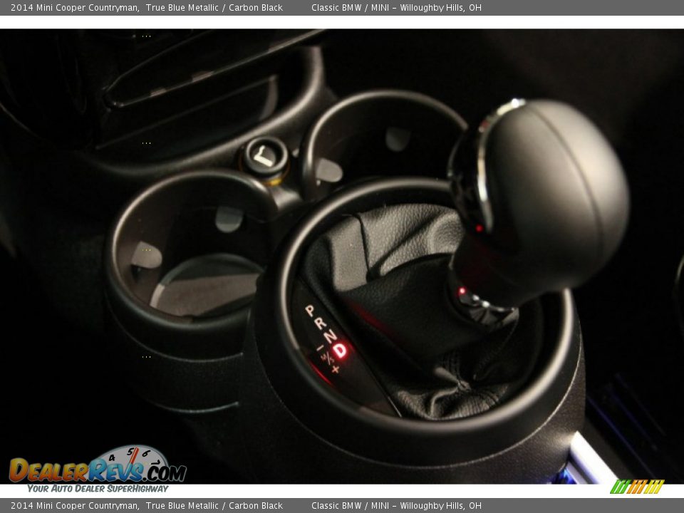 2014 Mini Cooper Countryman True Blue Metallic / Carbon Black Photo #10