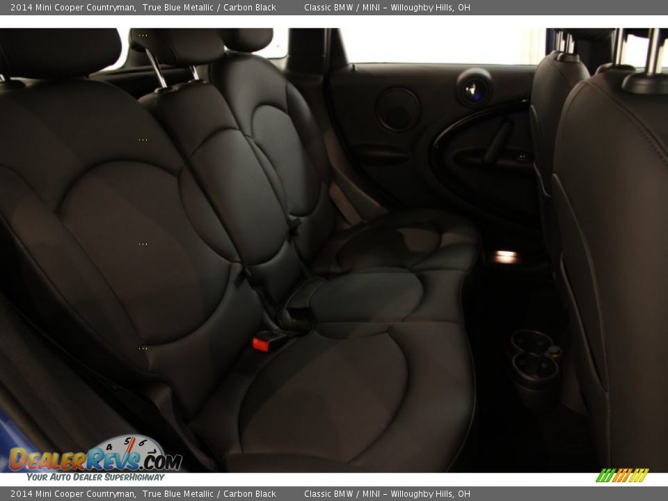2014 Mini Cooper Countryman True Blue Metallic / Carbon Black Photo #12