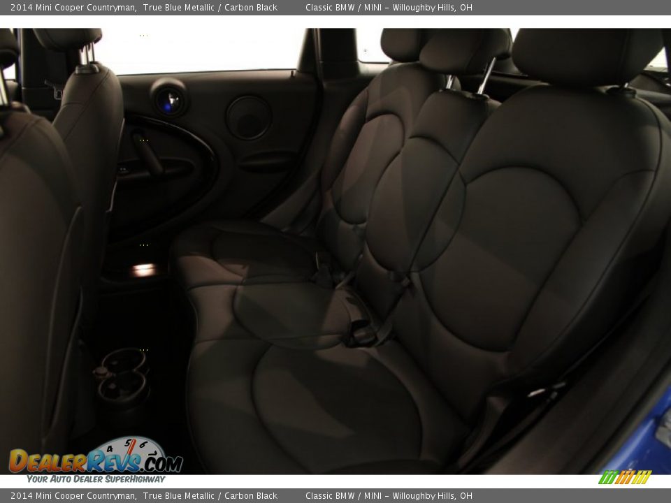 2014 Mini Cooper Countryman True Blue Metallic / Carbon Black Photo #13