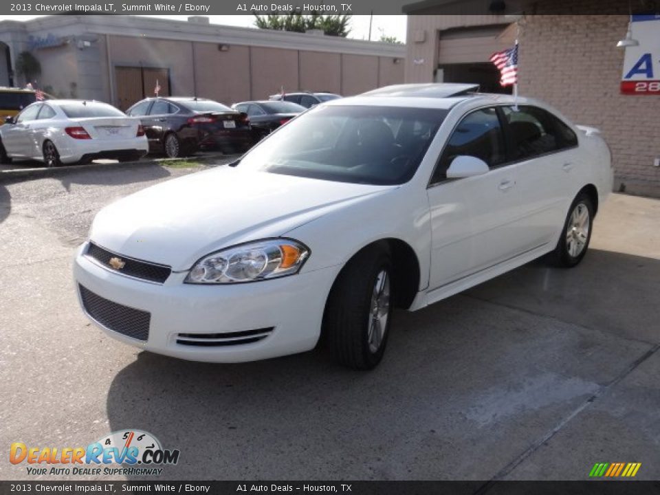 2013 Chevrolet Impala LT Summit White / Ebony Photo #1