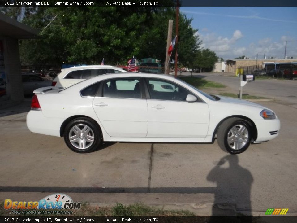 2013 Chevrolet Impala LT Summit White / Ebony Photo #4