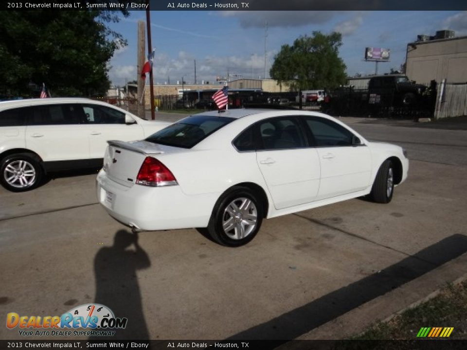 2013 Chevrolet Impala LT Summit White / Ebony Photo #5