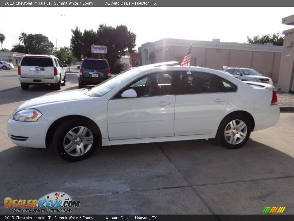 2013 Chevrolet Impala LT Summit White / Ebony Photo #8