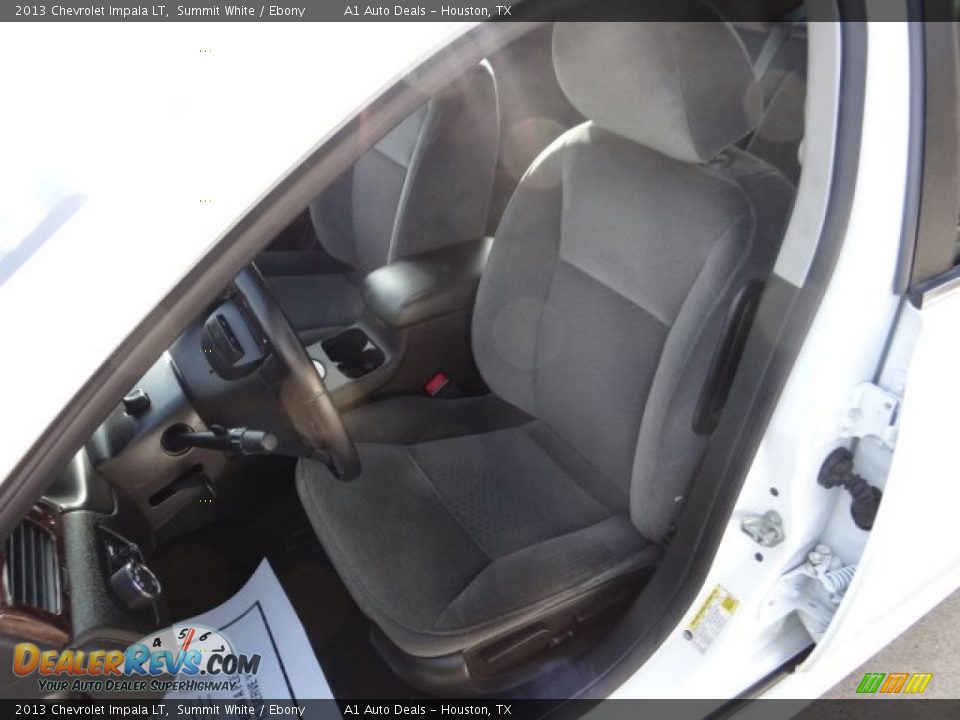 2013 Chevrolet Impala LT Summit White / Ebony Photo #10