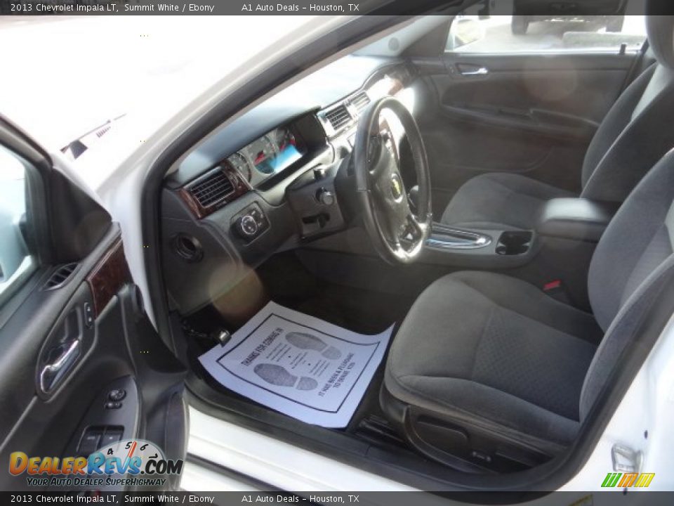 2013 Chevrolet Impala LT Summit White / Ebony Photo #11