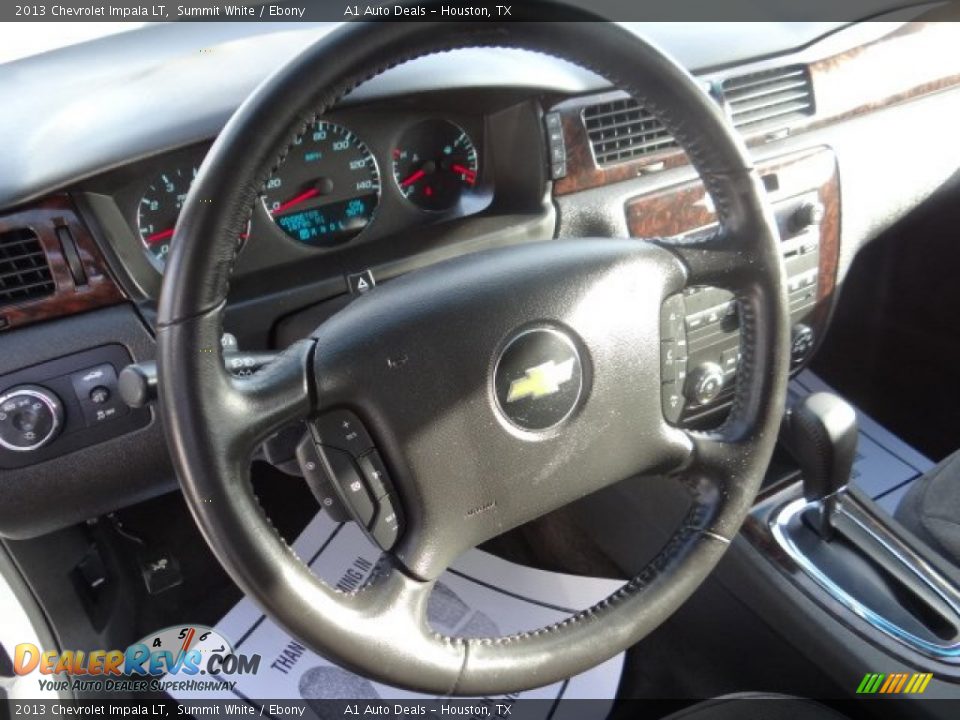 2013 Chevrolet Impala LT Summit White / Ebony Photo #18