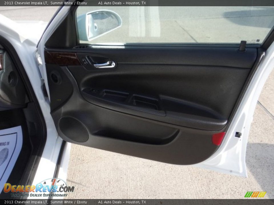 2013 Chevrolet Impala LT Summit White / Ebony Photo #22