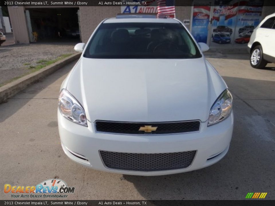 2013 Chevrolet Impala LT Summit White / Ebony Photo #26