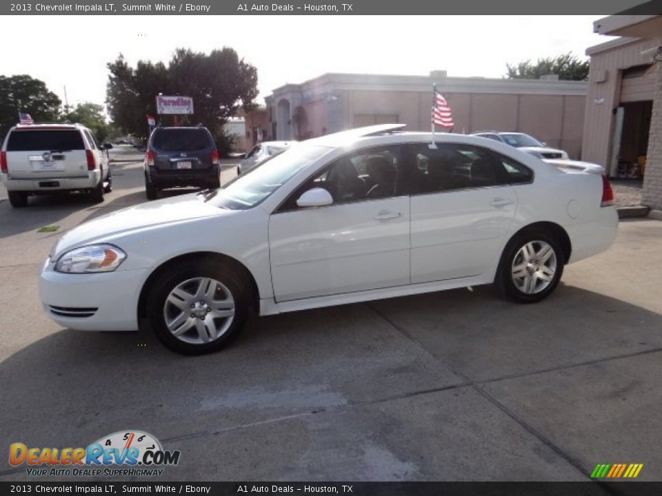 2013 Chevrolet Impala LT Summit White / Ebony Photo #27