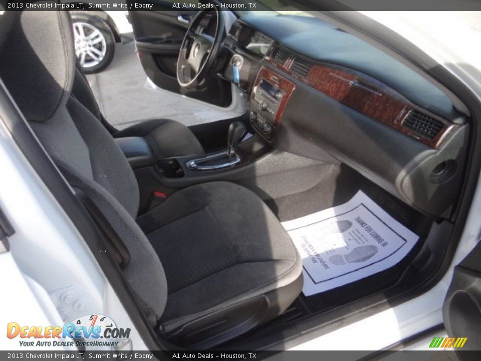2013 Chevrolet Impala LT Summit White / Ebony Photo #29