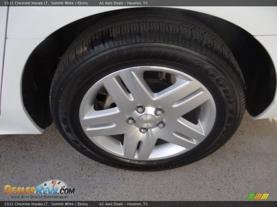 2013 Chevrolet Impala LT Summit White / Ebony Photo #31