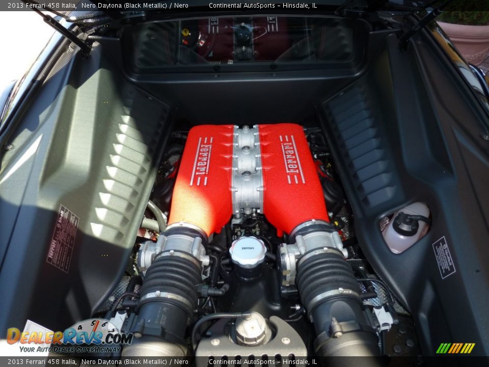 2013 Ferrari 458 Italia 4.5 Liter DI DOHC 32-Valve VVT V8 Engine Photo #11