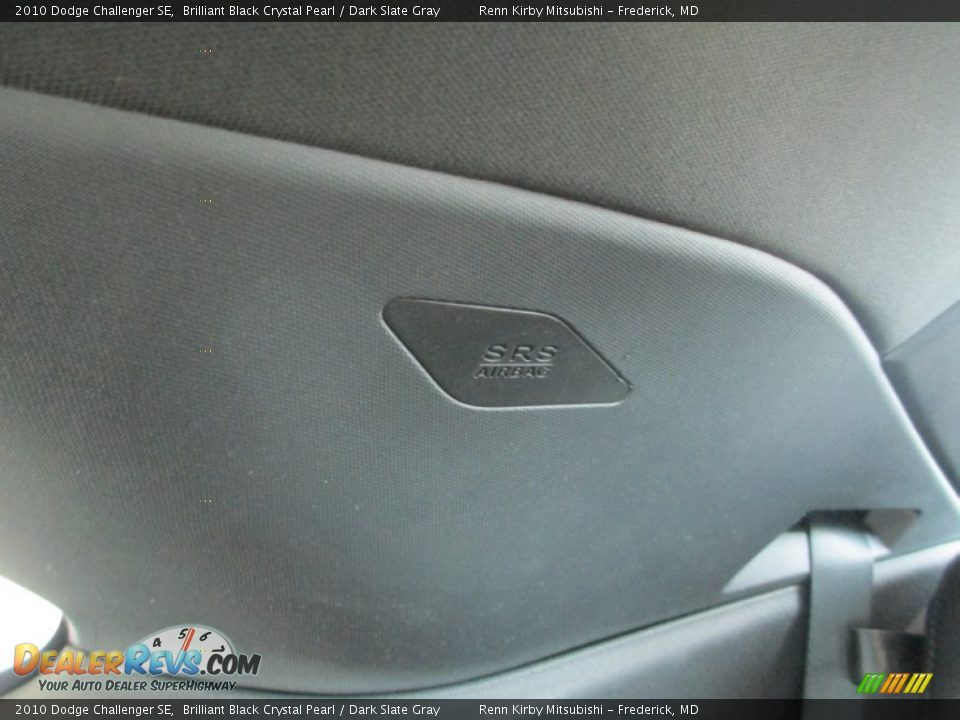 2010 Dodge Challenger SE Brilliant Black Crystal Pearl / Dark Slate Gray Photo #28