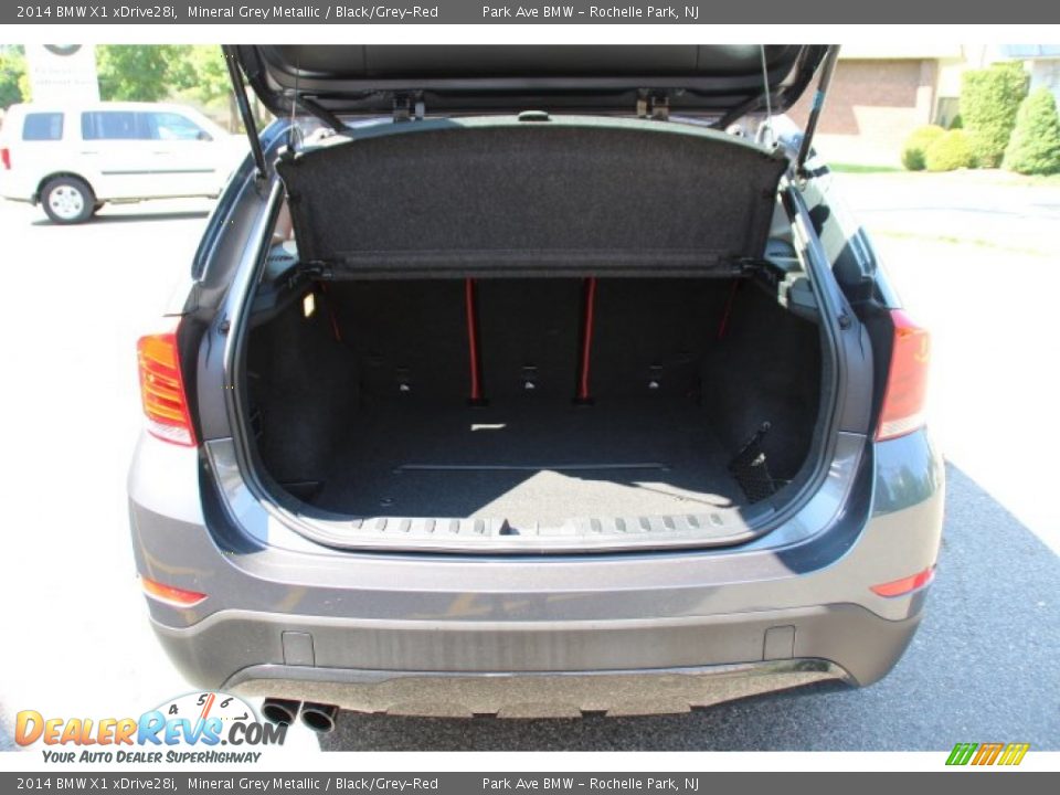 2014 BMW X1 xDrive28i Mineral Grey Metallic / Black/Grey-Red Photo #20
