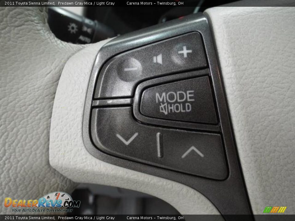 2011 Toyota Sienna Limited Predawn Gray Mica / Light Gray Photo #19