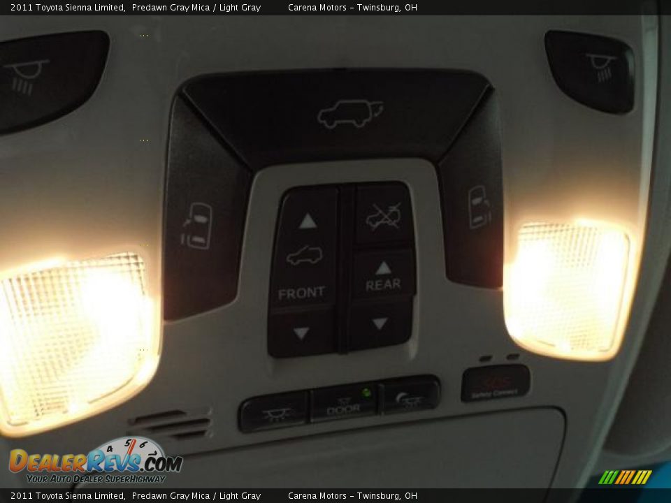 2011 Toyota Sienna Limited Predawn Gray Mica / Light Gray Photo #21
