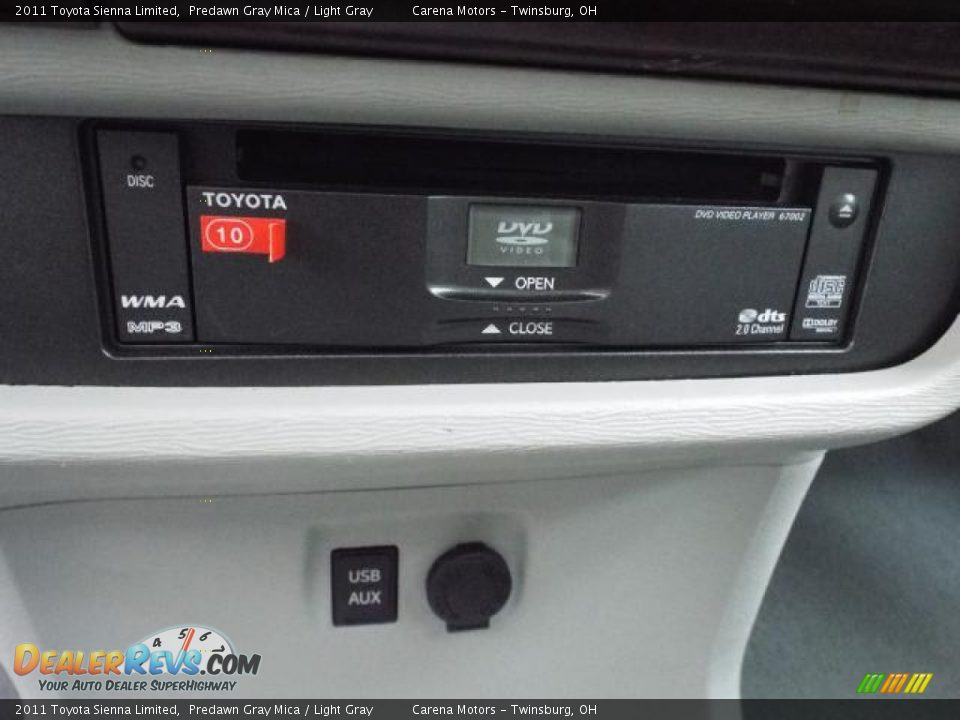 2011 Toyota Sienna Limited Predawn Gray Mica / Light Gray Photo #23