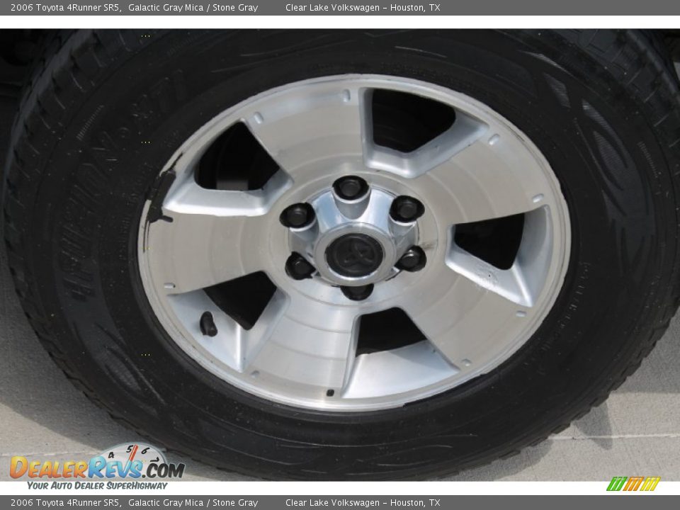 2006 Toyota 4Runner SR5 Galactic Gray Mica / Stone Gray Photo #6